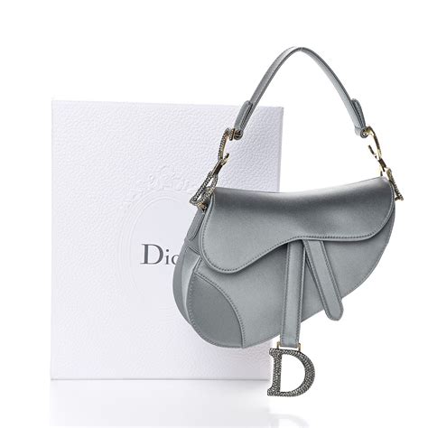 dior satin saddle bag